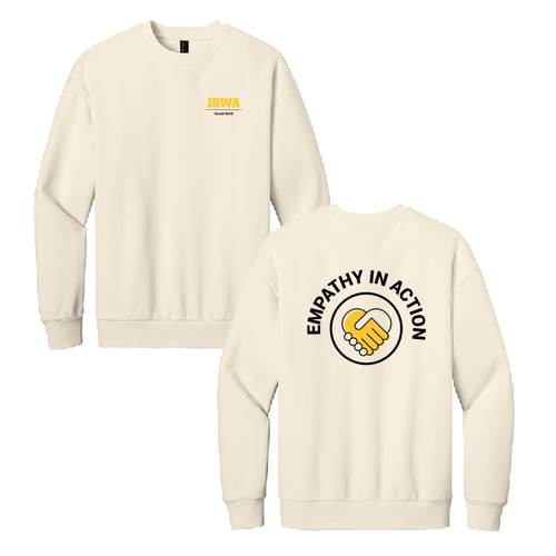 District V.I.T. Heavyweight Fleece Crew -- Griege
