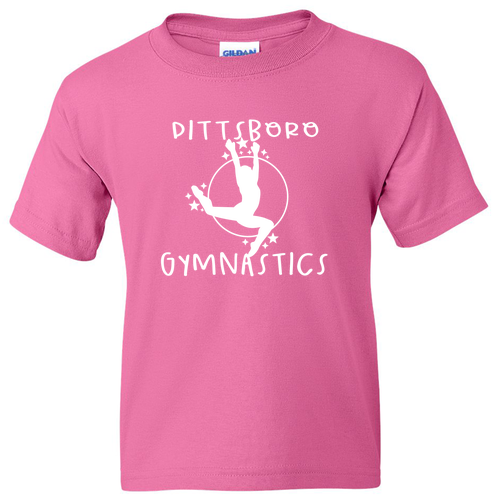 Gildan DryBlend 50/50 Youth T-Shirt -- Azalea