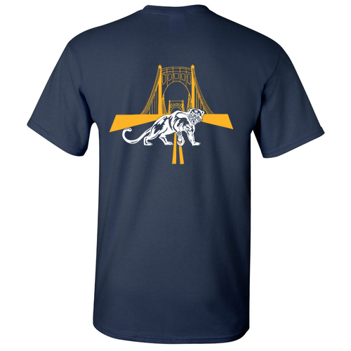 Gildan Heavy Cotton Basic T-Shirt -- Navy