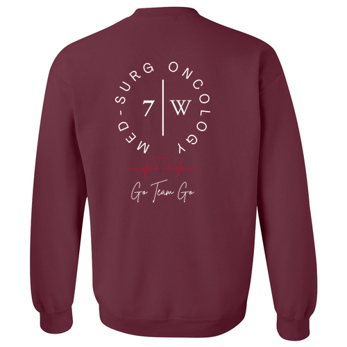Gildan Heavy Blend Crew Neck Sweatshirt -- Maroon