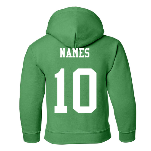 Gildan Heavy Blend Youth Hooded Sweatshirt -- Irish Green