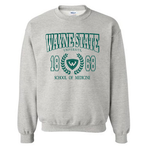 Gildan Heavy Blend Crewneck -- Ash