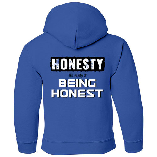 Youth Hoodie Blue House Gildan