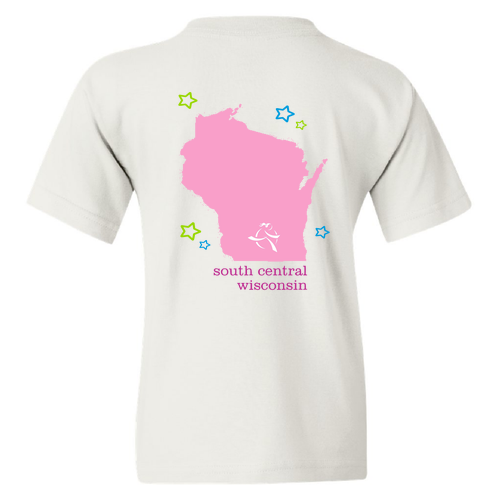 Gildan Heavy Cotton Basic YOUTH T-Shirt -- White