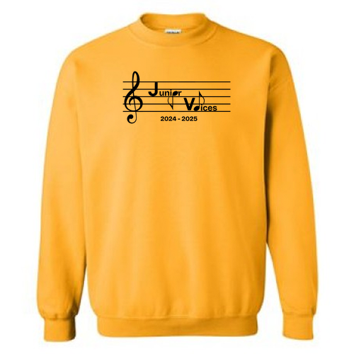 Gildan Heavy Blend Crew Neck Sweatshirt -- Gold