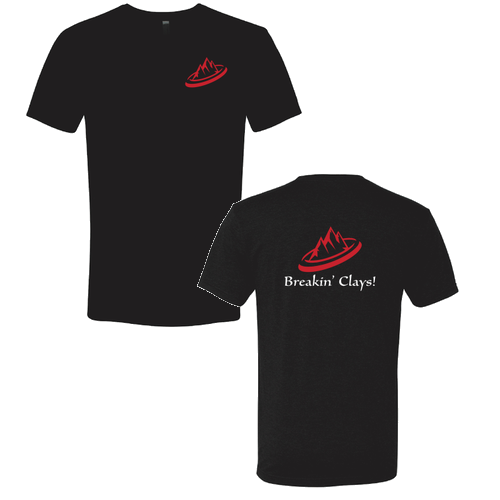 Breakin' Clays T-shirt- Black