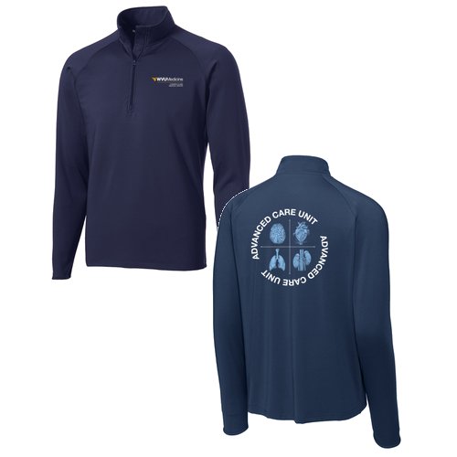 Sport Tek Sport Wick Stretch Half Zip Pullover -- True Navy