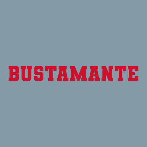 Men's Heavyweight Tee -- Vintage Denim BUSTAMANTE
