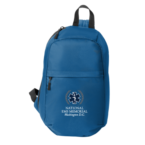 National EMS Memorial Crossbody Backpack Aegean Blue