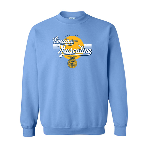 Gildan Heavy Blend Crew Neck Sweatshirt -- Carolina Blue