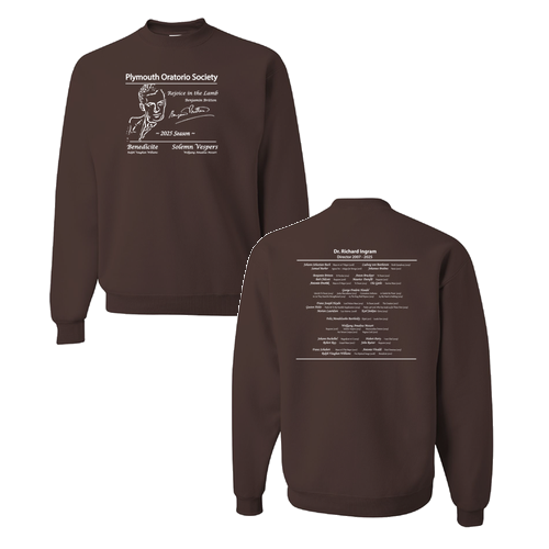 Jerzees 8 Oz., 50/50 Nublend Fleece Crewneck Sweatshirt -- Chocolate