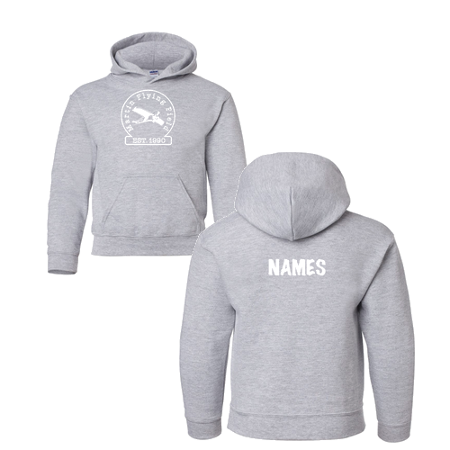Gildan Heavy Blend YOUTH Hoodie -- Sport Grey