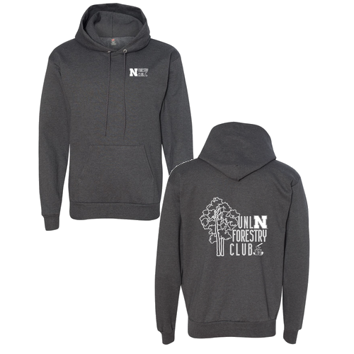 Forestry Club Hoodie-- Charcoal Heather