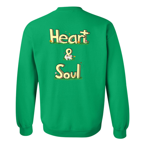 Gildan Heavy Blend Crew Neck Sweatshirt -- Irish Green