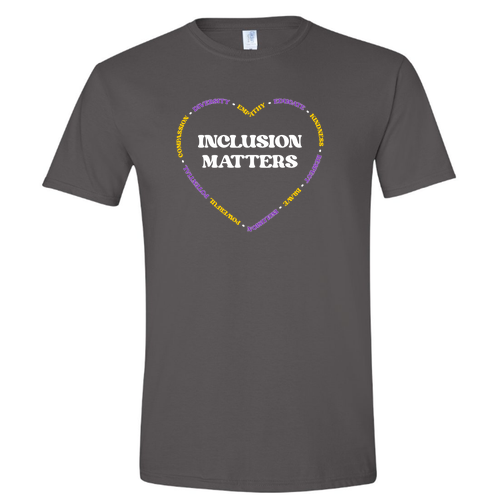 Mens/Unisex Gildan SoftStyle Fitted T-Shirt -- Charcoal, BCSC Logo