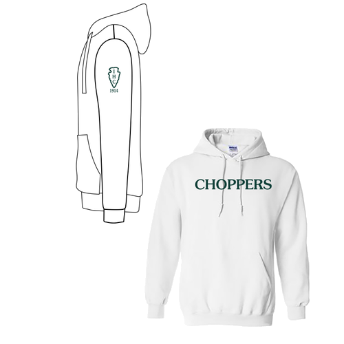 Gildan Heavy Blend Hooded Sweatshirt -- White