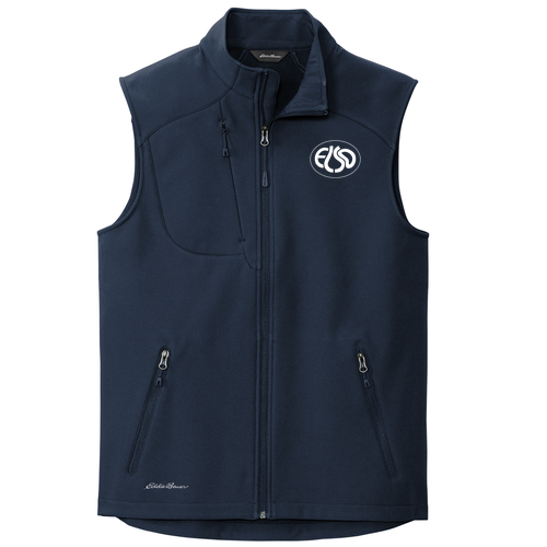 Eddie Bauer Stretch Soft Shell Vest -- River Blue Navy