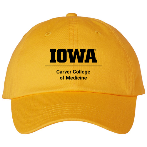 Embroidered Valucap Bio-Washed Unstructured Hat -- Gold