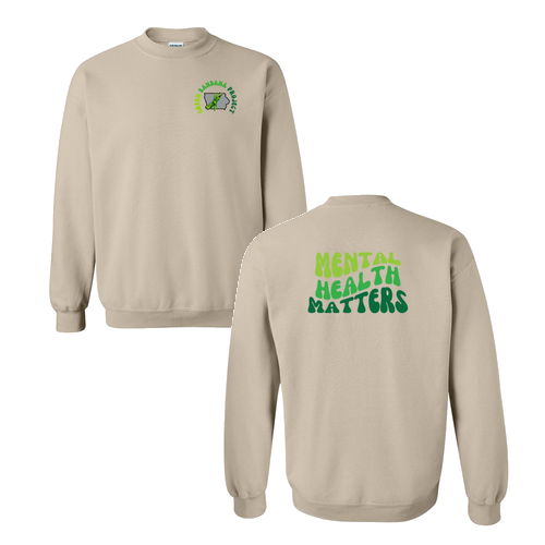 Gildan Heavy Blend Crew Neck Sweatshirt -- Sand