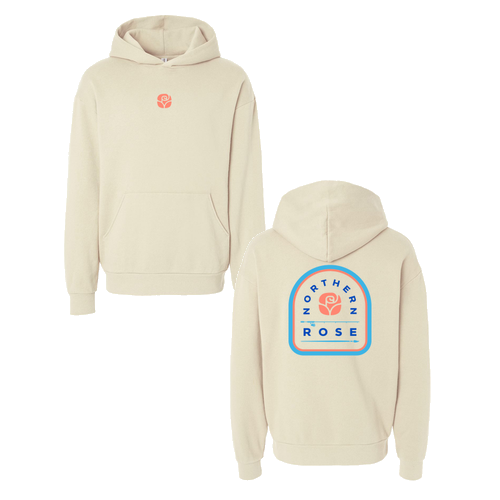 Northern Rose Independent Trading Co. Avenue Pullover Hoodie -- Ivory
