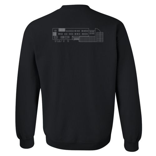 Gildan Heavy Blend Crew Neck Sweatshirt -- Black