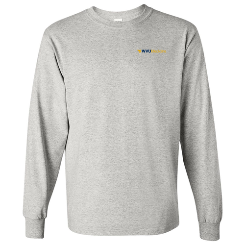 Gildan Heavy Cotton Longsleeve Basic T-Shirt -- Ash