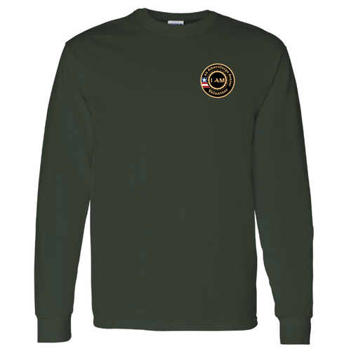 I Am Longsleeve -- Forest Green