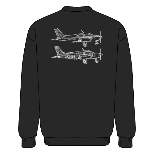 Black Crew Neck Sweatshirt