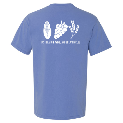 Comfort Colors Ringspun Garment Dyed T Shirt -- Mystic Blue