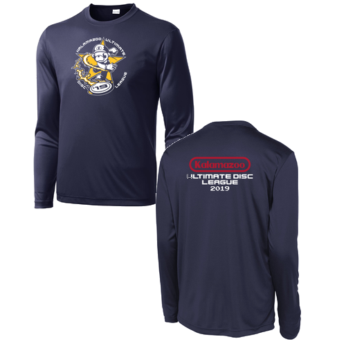Mario Bear 2019 Sport Tek Long Sleeve Competitor -- True Navy