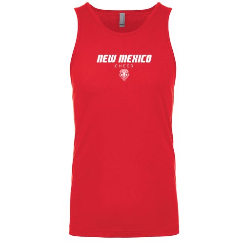 Next Level Apparel Mens Premium Jersey Tank -- Red NM