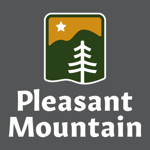 Pleasant Mountain Logo 1 Full color -- Pullover Hooded Sweatshirt Asphalt