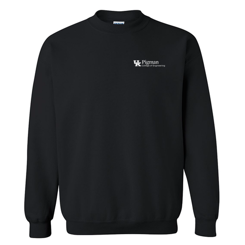 Gildan Heavy Blend Crew Neck Sweatshirt -- Black