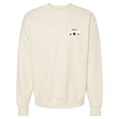 Hanes Crewneck Sweatshirt -- Natural
