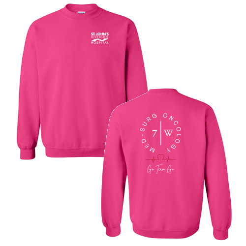 Gildan Heavy Blend Crew Neck Sweatshirt -- Heliconia