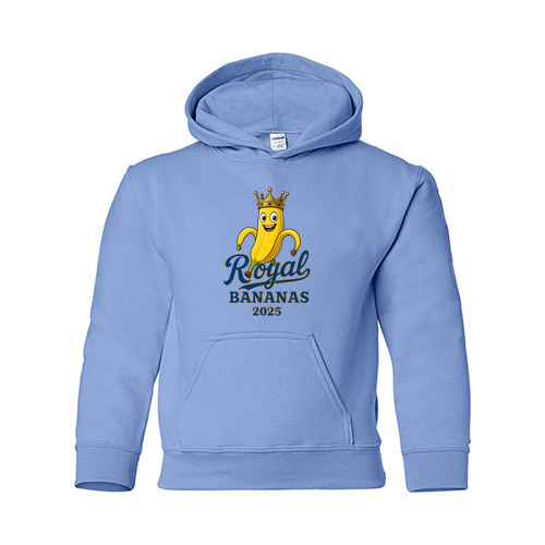 Gildan Heavy Blend Youth Hooded Sweatshirt -- Carolina Blue