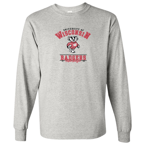 Gildan Heavy Cotton Longsleeve Basic T-Shirt -- Ash