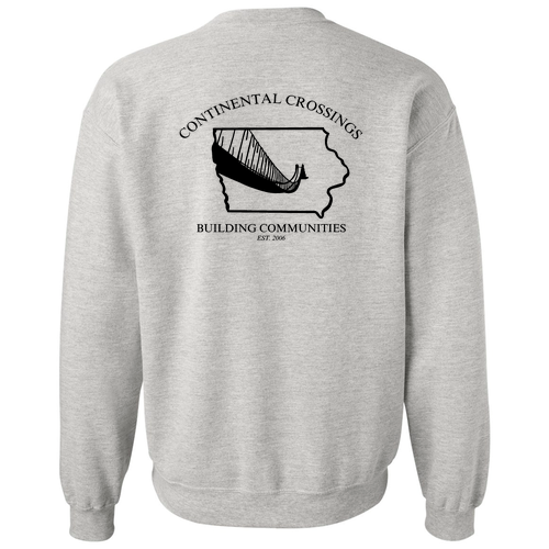 Gildan Heavy Blend Crew Neck Sweatshirt -- Ash