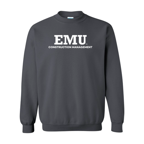 Mens/Unisex Gildan heavy Blend Crewneck Sweatshirt -- Charcoal