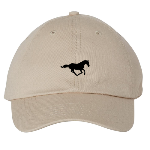 Valucap Bio-Washed Unstructured Hat -- Stone
