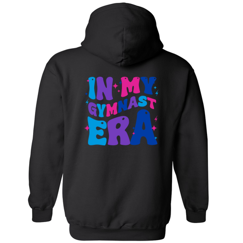 Gymnast Era Hooded Sweatshirt -- Black