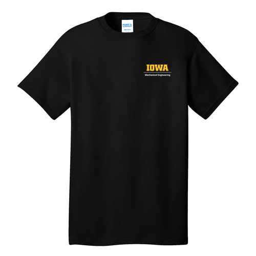 Mechanical Engineering Port and Company 5.4 oz Cotton T-Shirt -- Jet Black