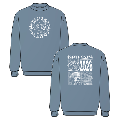 Independent Trading Co. Heavyweight Crewneck Sweatshirt -- Storm Blue