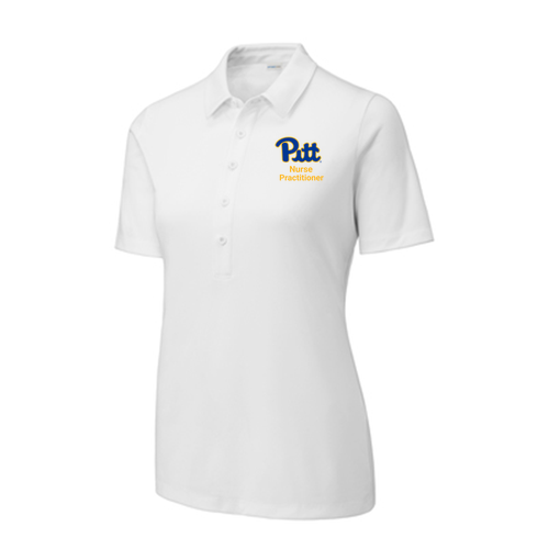 Sport-Tek Ladies Posi-Uv Pro Polo -- White