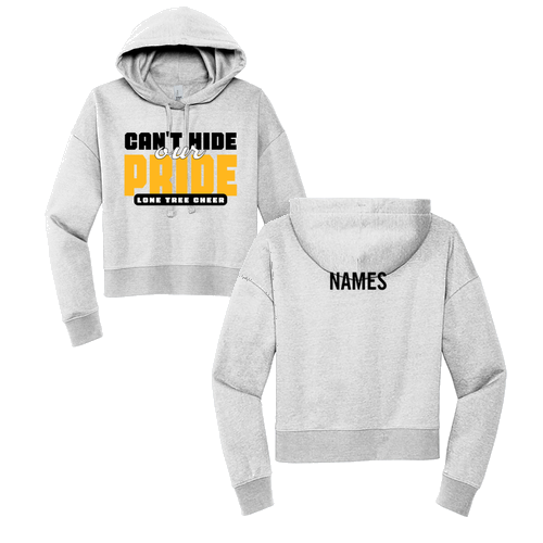 District Women's V.I.T. Fleece Hoodie -- Light Heather Grey