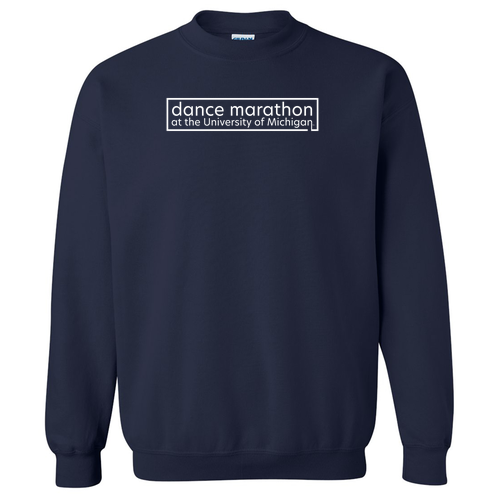 Mens/Unisex Gildan Heavy Blend Crewneck Sweatshirt -- Navy