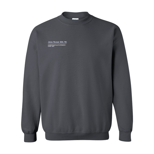 Gildan Heavy Blend Crew Neck Sweatshirt -- Charcoal