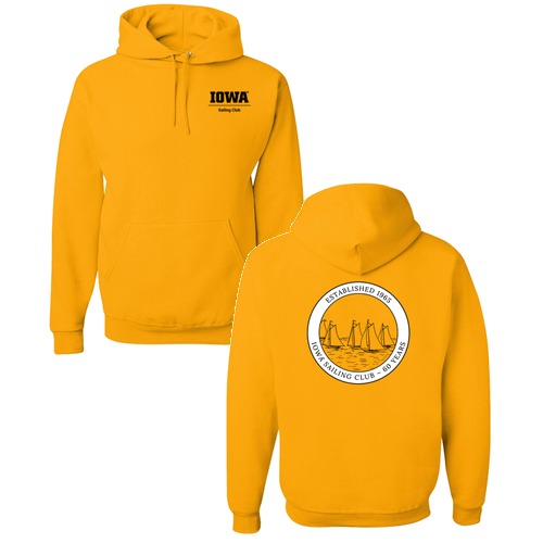 Jerzees 8 oz 50/50 Nublend Adult Hooded Sweatshirt -- Gold