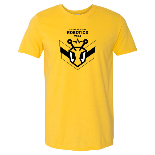 Mens/Unisex Gildan Softstyle Fitted T-Shirt -- Daisy, RoboHive 61091