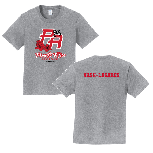 Youth Basic Tee -- Athletic Heather NASH-LAGARES